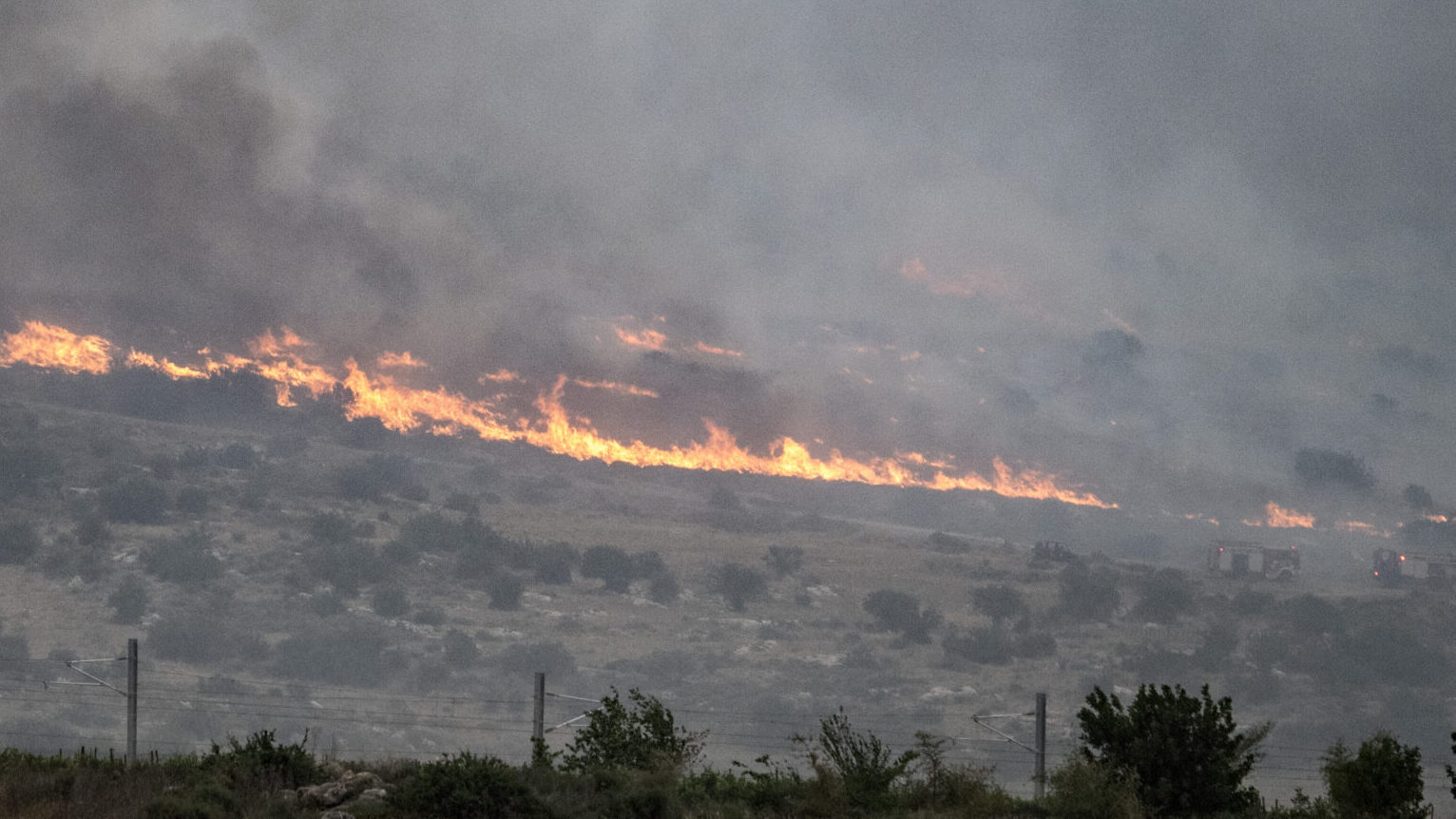 Israeli Authorities Say Arson ‘Isn’t Out of the Question’ as Thousands of Acres Go Up in Smoke